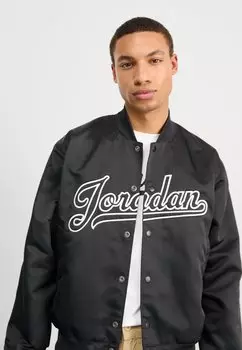 Бомбер Jordan, черный/белый