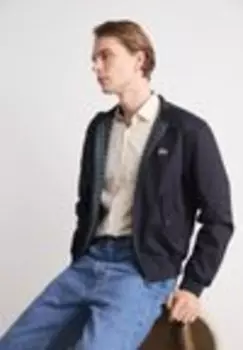 Бомбер Lacoste, темно-синий