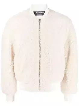 Бомбер Le Blouson Pilou JACQUEMUS, белый
