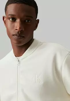 Бомбер Mono Applique Calvin Klein, слоновая кость