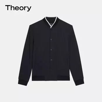 Бомбер мужской Theory классический, черный