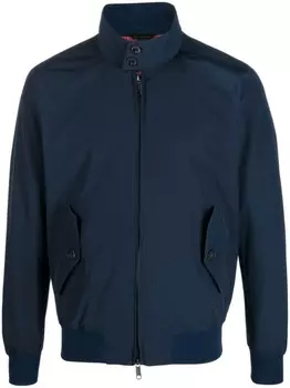 Бомбер на молнии Baracuta, синий
