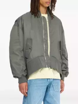 Бомбер на молнии JW ANDERSON, серый