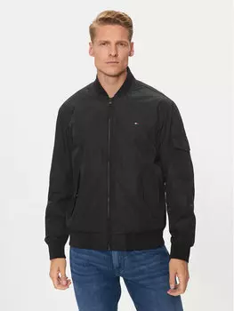 Бомбер обычного кроя Tommy Hilfiger, черный