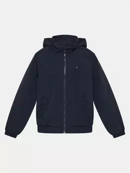 Бомбер обычного кроя Tommy Hilfiger, синий