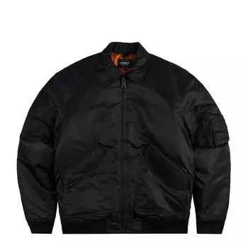 Бомбер olten bomber Carhartt Wip, черный