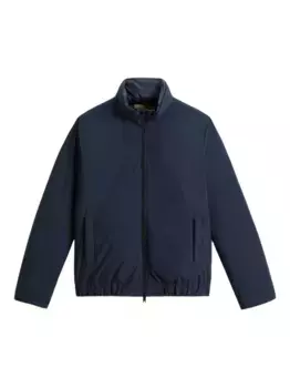 Бомбер-пуховик WOOLRICH, синий