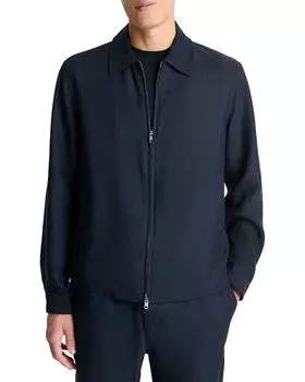 Бомбер Regular Fit Vince, синий