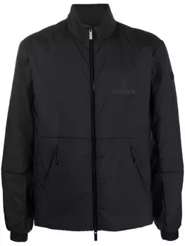 Бомбер с логотипом Moncler, черный