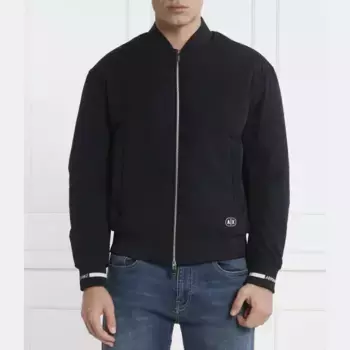 Бомбер стандартного кроя Armani Exchange, синий