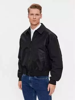 Бомбер стандартного кроя Calvin Klein, черный