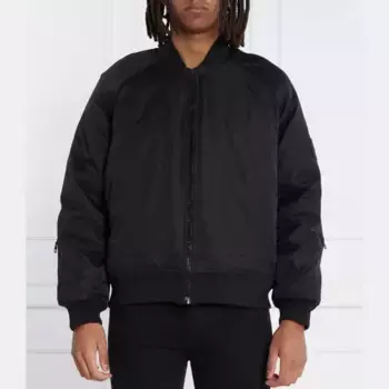 Бомбер стандартного кроя Calvin Klein, черный