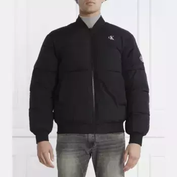 Бомбер стандартного кроя Calvin Klein, черный