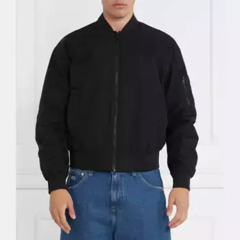 Бомбер стандартного кроя Calvin Klein, черный