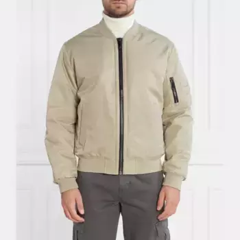 Бомбер стандартного кроя Calvin Klein, зеленый
