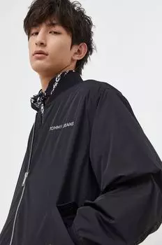 Бомбер Tommy Jeans, черный