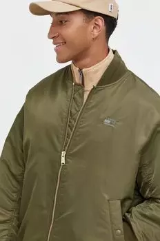 Бомбер Tommy Jeans, зеленый