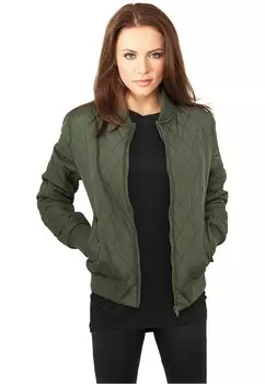 Бомбер Urban Classics, цвет Olive
