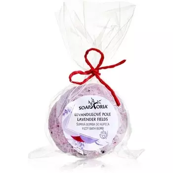 Бомбочка для ванны Soaphoria Lavender Fields - восстанавливающая, 85г