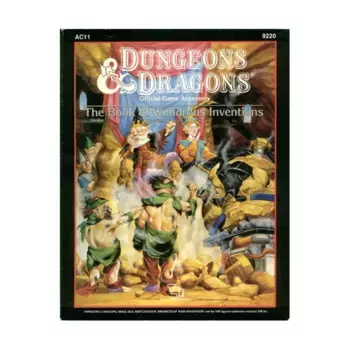 Book of Wondrous Inventions, Basic Dungeons & Dragons (Original Edition) - Sourcebooks & Accessories, мягкая обложка