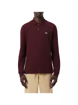 Бордо мужская рубашка поло Lacoste