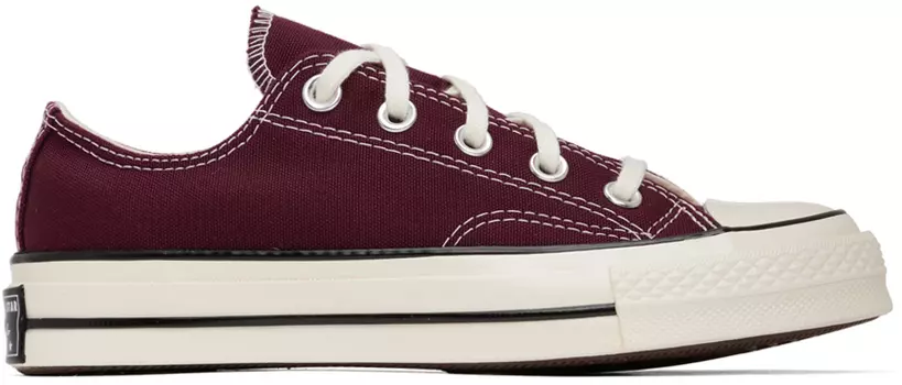 Бордовые кроссовки Chuck 70 Converse