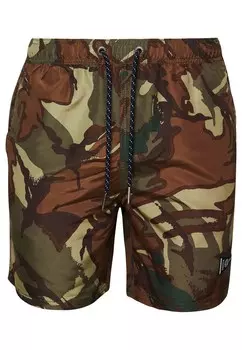 Бордшорты Superdry, зеленый