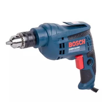 Дрель ручная Bosch GBM 10 RE, 450W