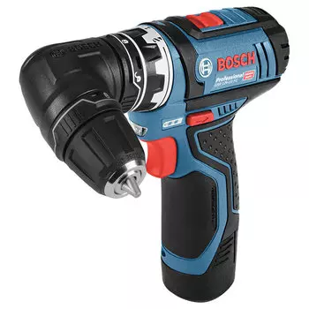Дрель электрическая Bosch GSR-12V-15-FC с четырьмя патронами