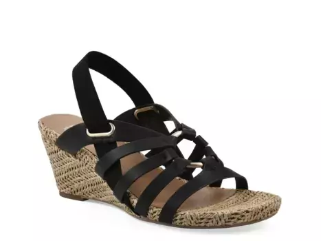Босоножки Ataps Wedge White Mountain, Black