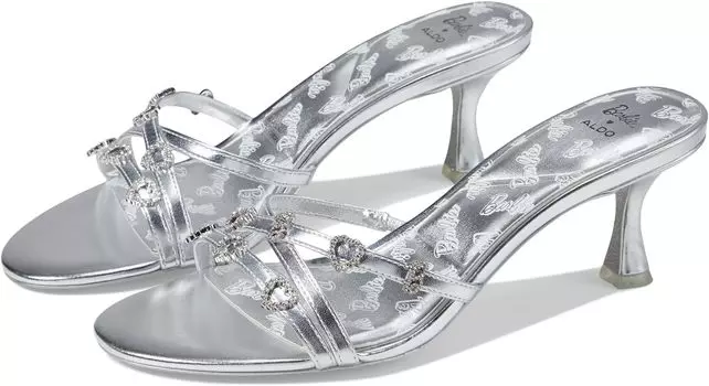 Босоножки Barbie Mule ALDO, цвет Sliver