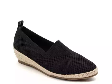 Босоножки David Tate Berry Wedge Slip-On, черные