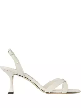 Босоножки Elsy 65 JIMMY CHOO, белый