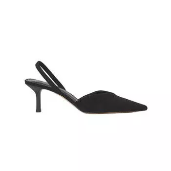 Босоножки H&amp;M Faux Suede, черный