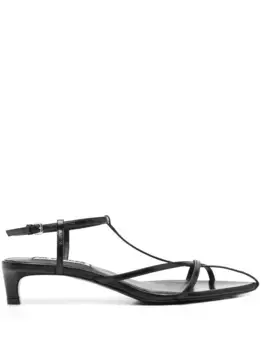 Босоножки High JIL SANDER, черный
