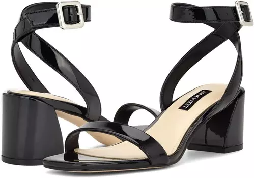 Босоножки Milday 3 Nine West, цвет Black Patent