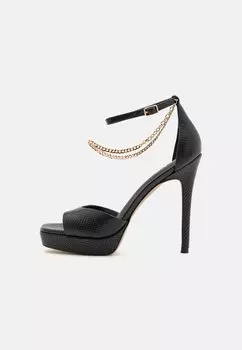 Босоножки на каблуке Prisilla ALDO, черный