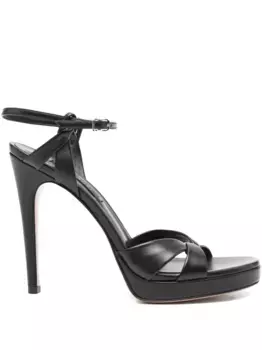 Босоножки на платформе Casadei, черный