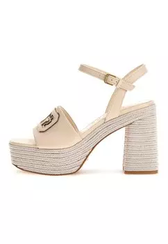 Босоножки на платформе Guess, бежевый