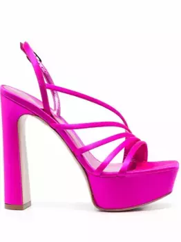 Босоножки на платформе Le Silla, розовый