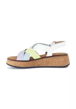 Босоножки на танкетке Gabor, белый