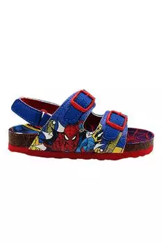 Босоножки с принтом Spiderman Marvel, красный