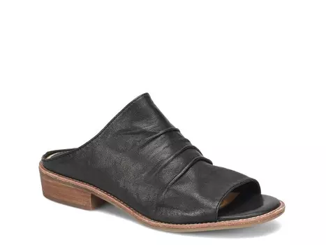 Босоножки Soft Netta из итальянской кожи мягкие, черный
