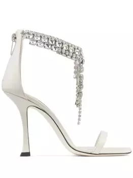 Босоножки Verity 100 JIMMY CHOO, белый