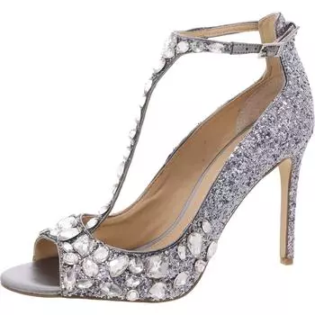 Босоножки женские Jewel Badgley Mischka, серебряный
