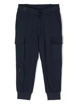 BOSS Kidswear брюки карго, синий