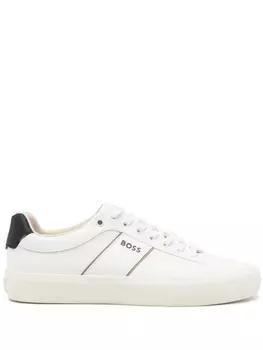 BOSS кожаные кроссовки Aiden, белый