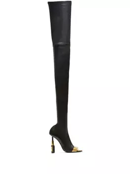 Ботфорты Lipstick Balmain, черный