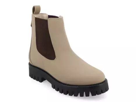 Ботильоны Alara Chelsea Bootie Journee Collection, серо-коричневый