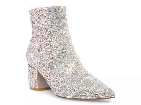 Ботильоны Betsey Johnson Kyla, серебряный